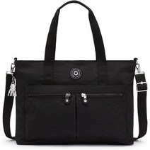 Kipling 키플링 나탈리 15인치 노트북 토트백 바구니 짜기 블랙