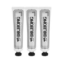 닥터홍 치아 미백 치약 150g 누렁니 화이트닝 입냄새 구취제거 무불소, 미백치약 3개