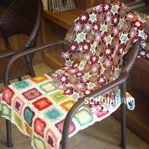 모티브 손뜨개 매트 (사각_30X150), 육각no86, 본상품선택