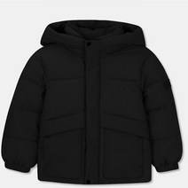 스파오키즈 후드 숏 푸퍼(Black)_SPJPC4VKU1