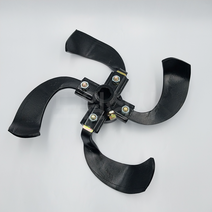 아세아 관리기 부품 로타리 구굴날 구굴기 조합 4발 25폭 좌우세트, 1개