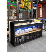 마라탕 진열장 쇼케이스 전시대 앞문형 야채 3단 훠궈 오픈형 업소용 42, 블랙-가로80x세로40x100