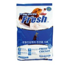 시니어 치킨밀 후레쉬리아 도기 후레쉬 시니어 라이트 반려견사료, 3kg, 5개