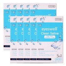 해호 아이스웰 1회용 식염수 모든렌즈 세정제 7mlx5ea, 10개, 7ml