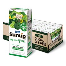 [매일유업] 썬업 과일야채샐러드 그린 200ml 24팩 과채혼합주스, 단품, 단품
