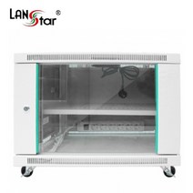 랜스타 LS-500H 허브랙 아이보리 9U 500x500x600 통신랙 국제규격