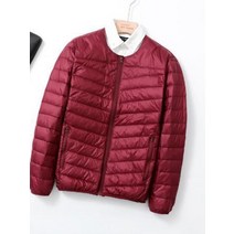 초경량 흰색 오리 다운 재킷 2022 가을 겨울 남성 따뜻한 방풍 퍼 코트 파카 남성 얇은 o 넥 짧은 아웃웨어