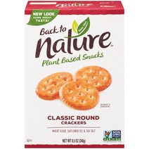 BACK TO NATURE 클래식 라운드 크래커, 240g, 1개