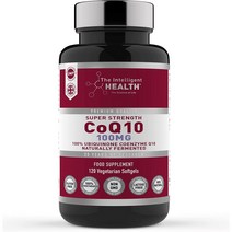 The Intelligent Health 유비퀴논 코엔자임큐텐 코큐텐 Ubiquinone Coenzyme Q10 120정