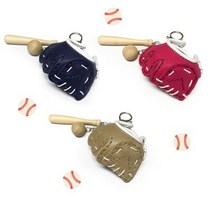 [가죽공예] 야구 글러브 키링 DIY, 골드, 1개