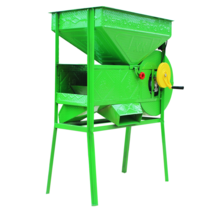 전동 들깨 참깨 정선기 콩터는기계 콩탈곡기 풍구, 수동 겸용 전자동 탈곡기