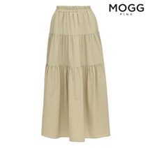 모그핑크 티어드 스커트 민트 THT0BBM21 HMI