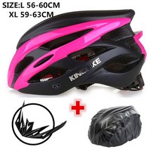 여성 자전거 헬멧 핑크 매트 사이클링 인 몰드 Casco Bicicleta hombre MTB 스포츠 보호 CE Ciclismo, l, 872