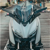 [해외배송] 야마하 XMAX300 신형 사이드미러킷트 (기존미러킷트에 장착), 1개