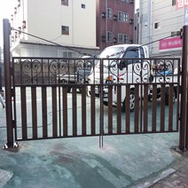 엘토로 아트휀스 대문 2-4 높이0.9m폭1m 울타리 전원주택 담장 디자인 목재 철문 출입문