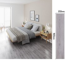 쉬움 장판 인조방부목 나무 타일 보닥플레이트 모노룸 대리석 우드 그레인 바닥 스티커, mw-010, 12개