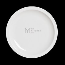 엘림 신 원형접시 - 카페 호텔 도자기 예쁜그릇, 화이트