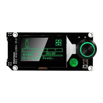 kingroon makerbase mks mini12864 v3 삽입 sd 카드 전면 lcd 스마트 디스플레이 화면 3d 프린터 부품 mks skr voron mini, 삽입 sd 카드 측면