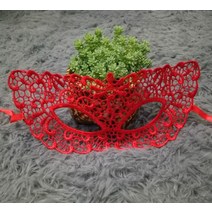 고딕 파티 마스크 카니발 아이마스크 레드 레이스 선조 가장 무도회 블랙 화이트, 02 빨간