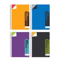 A4 모눈디자인연습장 그리드줄라인노트 A4방안스프링노트 대학생모눈공책 모눈종이노트 노트, 다온이상점 파랑