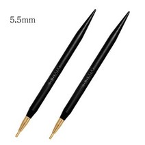 Fenrry SKC 샌들 우드 원형 뜨개질 바늘 크로 셰 짜기 핀 바느질 도구 스웨터 제직 DIY 니트 액세서리, 5.5MM