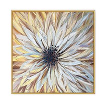 지폐저금통 인테리어저금통 돼지 초대형 연꽃 벽 예술 원래 중국어 잉크 그림 손으로 그린 유화 미니멀리스트 꽃 선물, 95.150X150cm No Frame  G