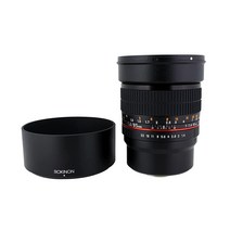 Rokinon 85M-MFT 85mm F1.4 마이크로 43용 울트라 와이드 렌즈 올림푸스파나소닉 마이크로 43 카메라용 마운트 고정 렌즈, Micro Four Thirds