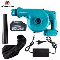 Kamolee 무선 브러시 전기 송풍기 DUB185 2 1 20000rpm 호환 Makita 18V., 01 green_03 UK