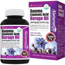 네추럴라이즈 감마리놀렌산 보라지오일 1000mg, 180캡슐, 2개, 2개, 180캡슐