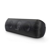 Anker Soundcore Motion+ Bluetooth 스피커 방수 중저음 apt-X 30W 출력 12시간 연속 재생 IPX7 패시브 라디에이터 iPhone & Android 대응 블랙