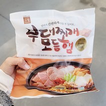 오뗄 부대찌개모듬햄 500g x 1개, 종이박스포장