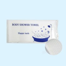 일회용 샤워타올(비닐포장), 1개