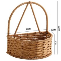 콘솔 라탄선반 소품 수납장 사이드 장식장 바구니 스탠드 주방 화장실, J