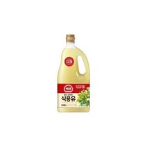 해표 식용유 콩기름 1.8L 대두유 기름 오일
