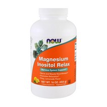 나우푸드 마그네슘 이노시톨 릴랙스 레몬에이드 454g 미네랄 시트르산 나한과