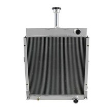 CoolingSky 새로운 케이스 IH 380B 385 484 485 584 585 684 685 784 885 845 84524C93용 3열 알루미늄 라디에이터 591114