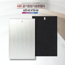 샤프공기청정기 KC-F70 KC-E70 KC-G70 KC-D70 국산호환필터 국산 프리미엄 원단 국내자체생산 직접유통, 탈취필터