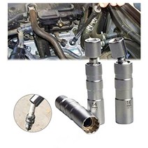 점화 플러그 렌치 범용 슬리브 소켓 14mm 16mm 얇은 벽 자기 회전 자기 제거, 확장 16mm
