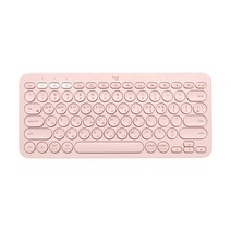 로지텍코리아 K380 블루투스 키보드 한글각인 자판, 일반형, 핑크