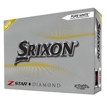 스릭슨 Srixon Ball ZStar 다이아몬드 화이트, White