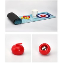 유아 협동심발달 팀나누기 컬링스톤 조준놀이 보드게임 생일선물 명절 시상품 단체