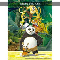 300피스 직소퍼즐+액자세트 - 쿵푸팬더 함께하는 시간 (큰조각) (액자포함), 단품, 단품