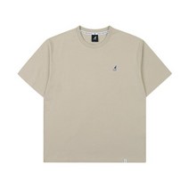 정품 캉골 마커 드로잉 티셔츠 2676 베이지 Marker drawing T shirt BEIGE