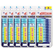 건강두배로 잭스 덴탈프로 치간칫솔 사이즈 4 (M) 통과경 1.2mm 15p, 6개
