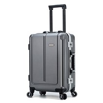 factory source 레트로 알루미늄 프레임 가방 유니버설 휠 가방 암호 boarding case trolley case unisex