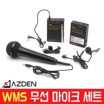 AZDEN 아즈덴 인터뷰용 무선마이크, WMS-PRO