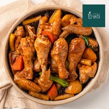 닭다리4개 국내산 사다리간장찜닭 안동찜닭 간장닭갈비 밀키트 1100g, 순한맛(아이들도먹기좋아요), 4개