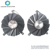 컴퓨터 DAPA0815B2UP001 DAPA0815B2UP004 NVIDIA GeForce RTX 2080 2080Ti Founders Edition 용 그래픽 카드 팬