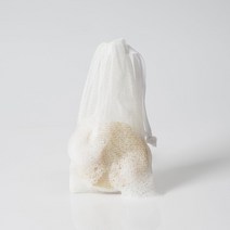 [JAJU/자주] 환경을 생각한 착한 소재 비누망, 화이트, FR, 색상:화이트|사이즈:FR, 1개