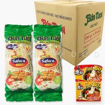 베트남 사포코 분토이 라이스버미셀리 Safoco Rice vermicelli BUN TUOI 50개, 300g, 50개입 (큐브1개 증정)